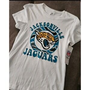 NEW Jacksonville Jaguars T-Shirt Youth Girls Size 10/12
